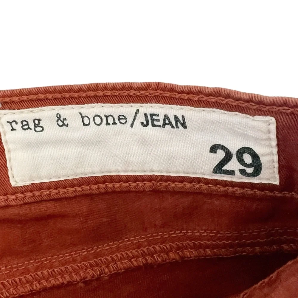Rag & Bone Legging Skinny Jeans in Rust | 29_6